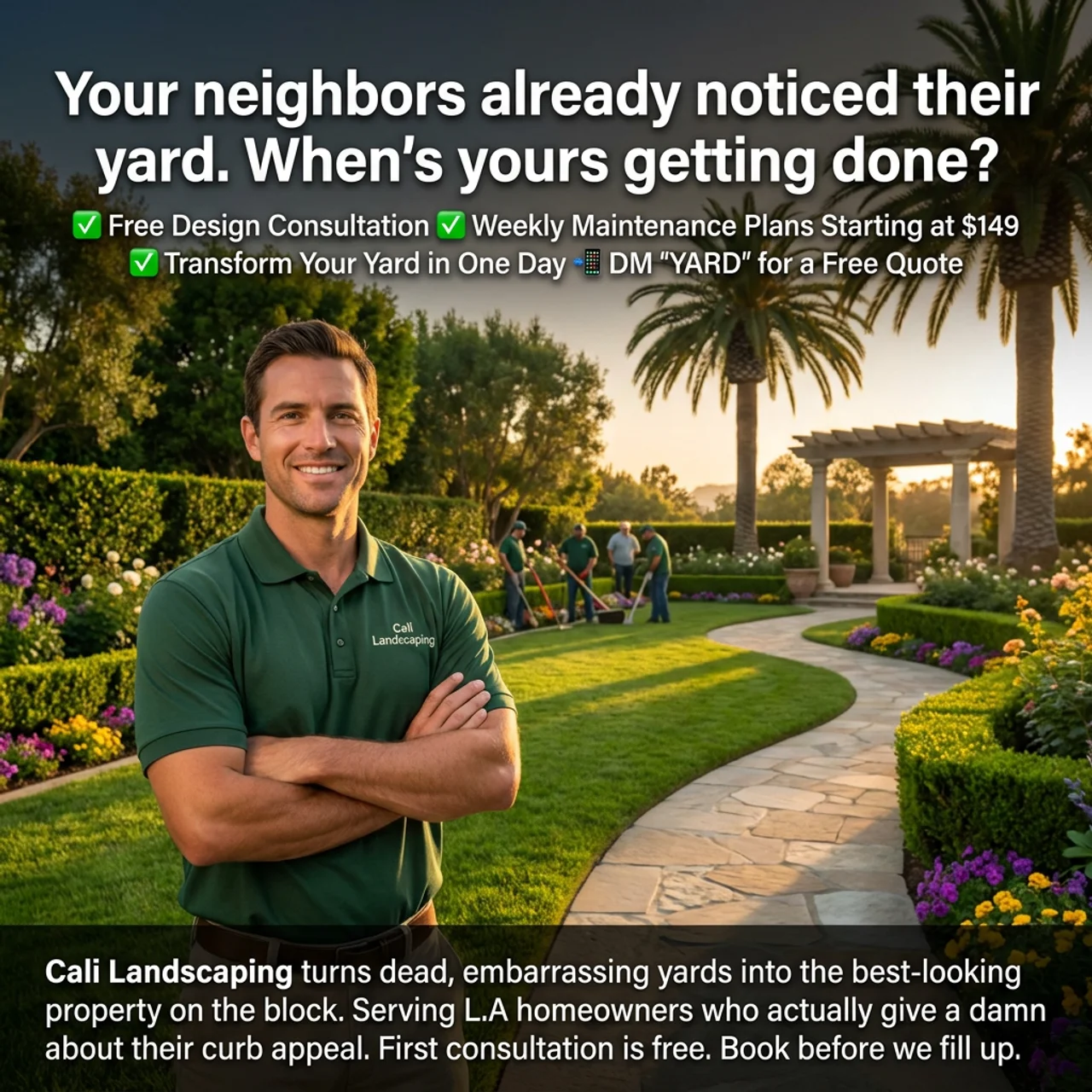 Success story from Landscaping Pro Ad